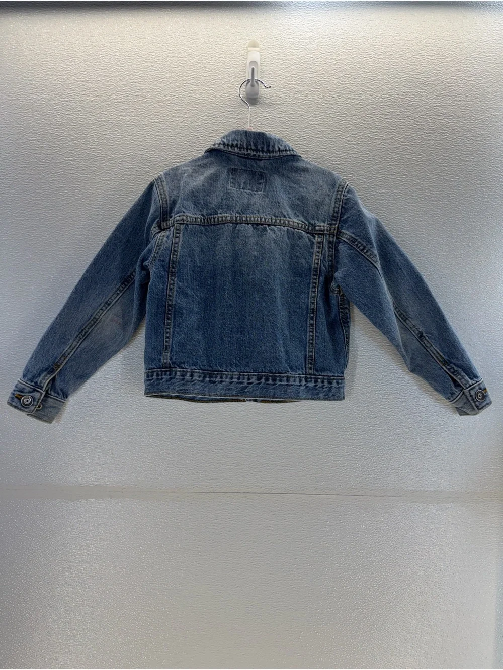 Children’s Place Girls Denim Jacket Size‎ 4 Blue Classic Trucker